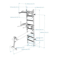 BenchK 233 wall bars