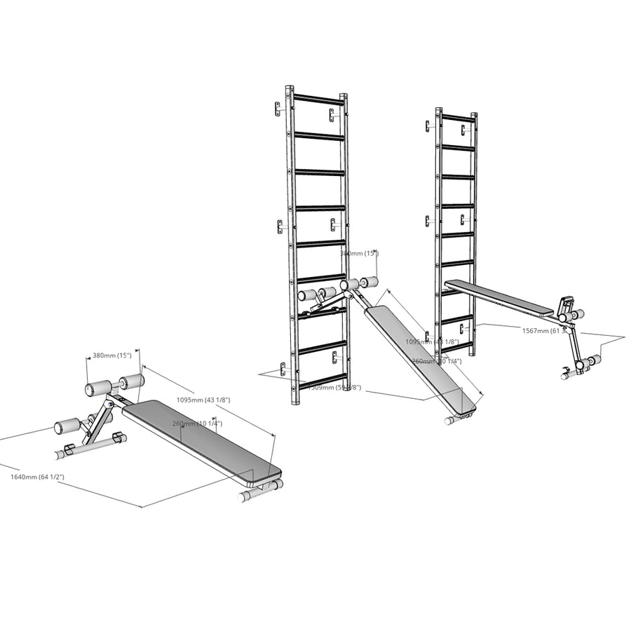 BenchK B1 workout bench