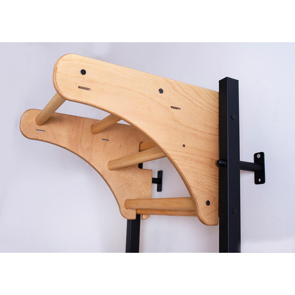 BenchK 711 wall bars with wooden pull up bar